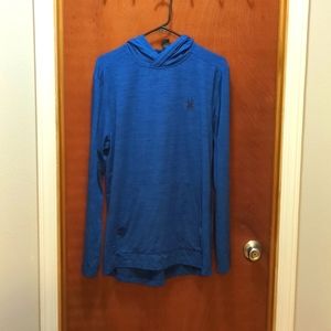 Spyder Active Dry Fit LS Workout Hoodie. Men's Size Medium